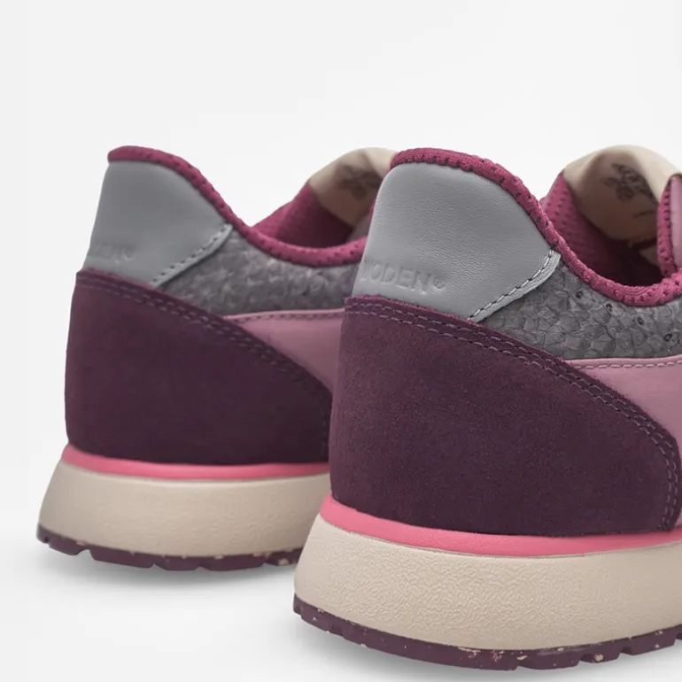 Woden Damen Ronja Sneakers 256 Old Rose Multi