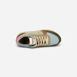Woden Damen Ronja Sneaker 189 Stone Multi
