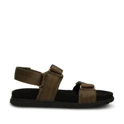 Woden Damensandalen Louisa 295 Dunkel Oliv