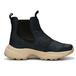 Woden Damen Silje Glitter Stiefeletten Blau