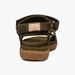 Woden Kinder Cirkeline Sandalen 295 Dark Olive