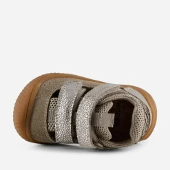 Woden Kinder Tristan Perlen Sandalen 776 Silver Mink