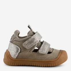 Woden Kinder Tristan Perlen Sandalen 776 Silver Mink