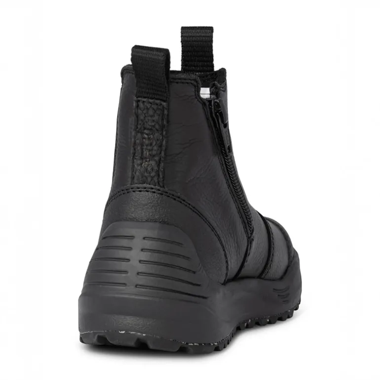 Woden Kinder Wodens Silja Warme Leder Stiefel 020 Black