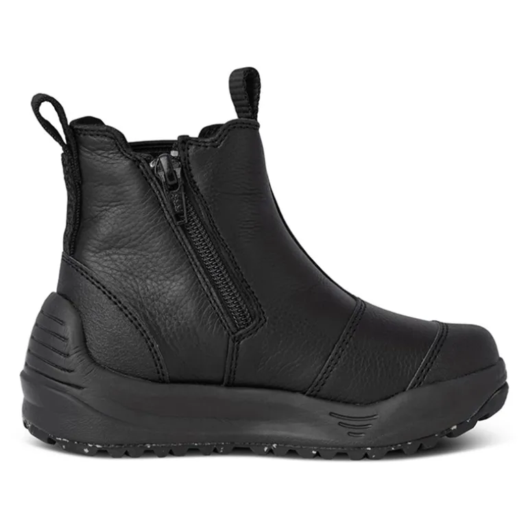 Woden Kinder Wodens Silja Warme Leder Stiefel 020 Black