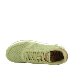 Woden Sneakers aus Wildleder Damen Ydun Mesh II 306 Oliv
