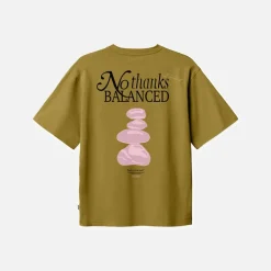 Woodbird Baine Balance T Shirt Dark Green