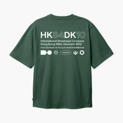 Woodbird Herren Baine HKDK T Shirt Dark Green