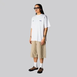 Woodbird Herren Baine Zilla T Shirt Weiß