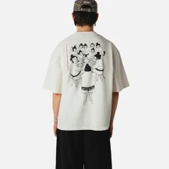Woodbird Herren Beam Suma T Shirt Off White