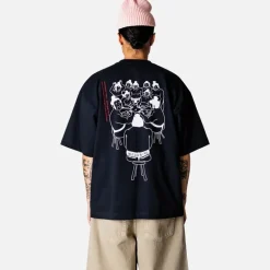 Woodbird Herren Beam Suma T Shirt Schwarz