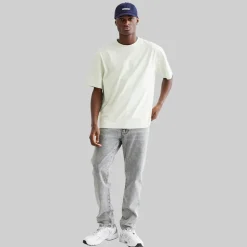Woodbird Herren Doc Regular Tapered Jeans Grau