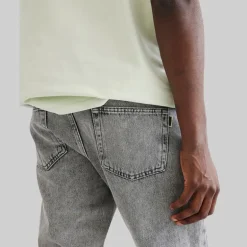 Woodbird Herren Doc Regular Tapered Jeans Grau