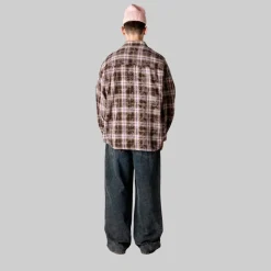 Woodbird Herren Karo Hemd Brown Check