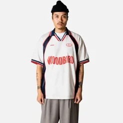 Woodbird Herren Taka Kurzarm Poloshirt Off White