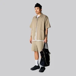 Woodbird Herren Wang Shiko Hemd Stone