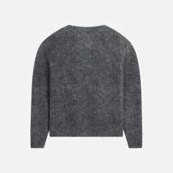 Woodbird Koon Loop Strickjacke Asphalt