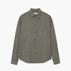 Wood Wood Herren Adrian Hemd Delicioso Stripe