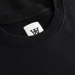 Wood Wood Herren James Sweatshirt Schwarz