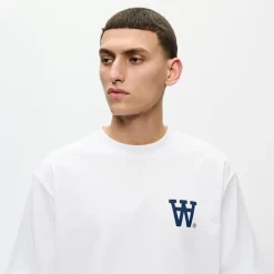 Wood Wood Herren Liam T Shirt Bright White Np