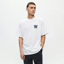 Wood Wood Herren Liam T Shirt Bright White Np