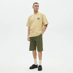 Wood Wood Herren Liam T Shirt Pale Olive Green