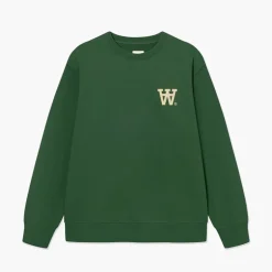 Wood Wood Herren Noel Brust Druck Sweatshirt Eden