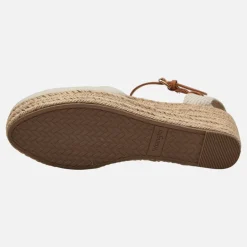 Wrangler Damen Bella Knöchelriemen Keilabsatz Sandalen Birch