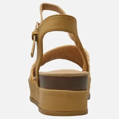 Wrangler Damen Norma Chunky Anle Riemen Sandalen Warm Sand