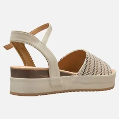 Wrangler Damen Norma klobige Knöchel Riemen Sandalen Birch