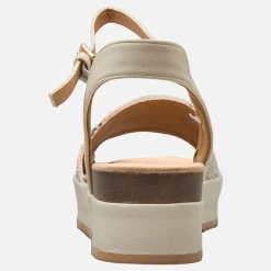 Wrangler Damen Norma klobige Knöchel Riemen Sandalen Birch