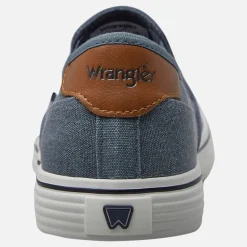 Wrangler Herren Calypso Schlupfschuhe Dark Denim