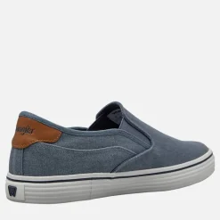Wrangler Herren Calypso Schlupfschuhe Dark Denim